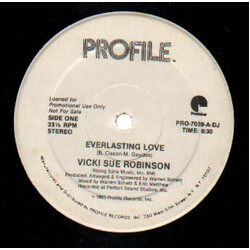 Vicki Sue Robinson Everlasting Love VINYL 12" USED