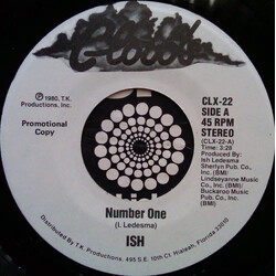 Ish Ledesma Number One USED VINYL 7INCH 45 RPM PROMO