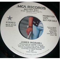 James Ingram Better Way USED VINYL 7INCH 45 RPM PROMO