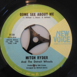Mitch Ryder & The Detroit Wheels Come See About Me USED VINYL 7INCH 45 RPM SINGLE