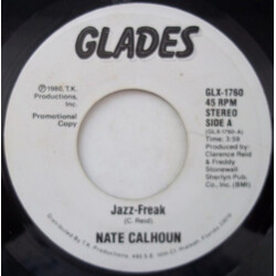 Nate Calhoun Jazz-Freak USED VINYL 7INCH SINGLE 45 RPM PROMO