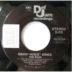 Oran 'Juice' Jones The Rain VINYL 7" USED
