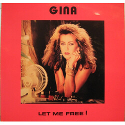 Gina Let Me Free ! VINYL 12" USED