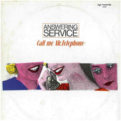 Answering Service Call Me Mr. Telephone VINYL 12" USED