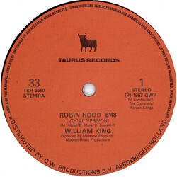 William King Robin Hood VINYL 12" USED