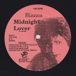 Bianca Midnight Lover VINYL 12" USED