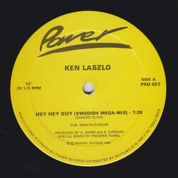 Ken Laszlo Hey Hey Guy VINYL 12" USED