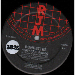 Bondettes 007 USED VINYL 12INCH 45 RPM