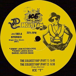 Ice-T The Coldest Rap / Cold Wind-Madness USED VINYL 12INCH 33 S RPM