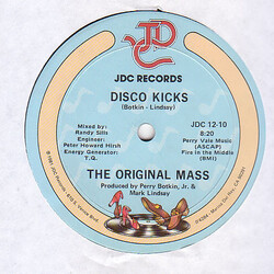 The Original Mass Disco Kicks USED VINYL 12INCH 33 S RPM