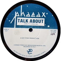 Phaeax Talk About USED VINYL 12INCH 33 S RPM
