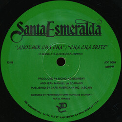 Santa Esmeralda Another Cha Cha/Cha Cha Suite VINYL 12" USED