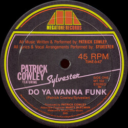 Patrick Cowley / Sylvester Do Ya Wanna Funk VINYL 12" USED