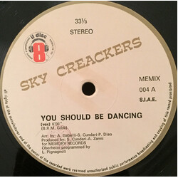 Sky Creackers You Should Be Dancing USED VINYL 12INCH 33 S RPM STEREO