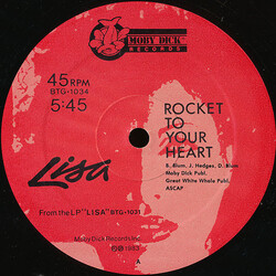 Lisa (2) Rocket To Your Heart VINYL 12" USED
