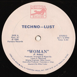 Techno Lust Woman VINYL 12" USED