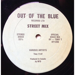 Tony T (7) Street Mix USED VINYL 12INCH 33 S RPM STEREO