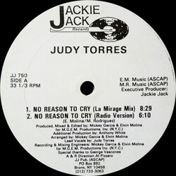 Judy Torres No Reason To Cry VINYL 12" USED