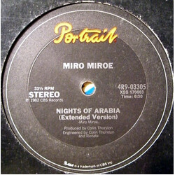 Miro Miroe Nights Of Arabia VINYL 12" USED