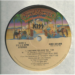 Kiss I Was Made For Lovin' You USED VINYL 12INCH 33 S RPM