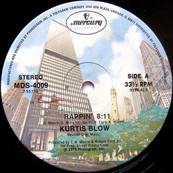 Kurtis Blow Rappin' VINYL 12" USED