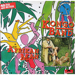 Hally & Kongo Band Afrikan Man VINYL 12" USED