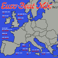 Various Euro-Beat-Mix Vol. 2 USED VINYL MAXI-SINGLE 12INCH MIXED 33 S RPM