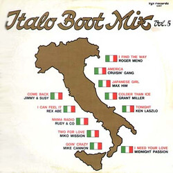 Various Italo Boot Mix Vol. 5 USED VINYL 12INCH 33 S RPM MAXI-SINGLE MIXED