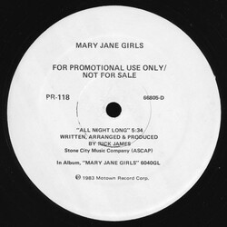 Mary Jane Girls All Night Long VINYL 12" USED