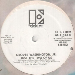 Grover Washington, Jr. Just The Two Of Us USED VINYL 12INCH 33 S RPM PROMO STEREO MONO