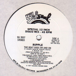 Ripple The Beat Goes On And On VINYL 12" USED
