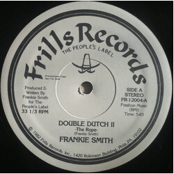 Frankie Smith Double Dutch II USED VINYL 12INCH 33 S RPM PROMO