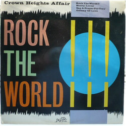 Crown Heights Affair Rock The World!!! USED VINYL 12INCH 45 RPM SINGLE