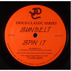 Sunbelt Spin It VINYL 12" USED