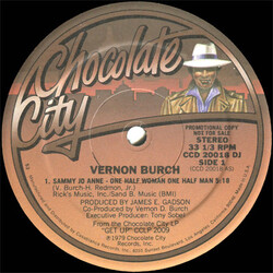 Vernon Burch Sammy Jo Anne - One Half Woman One Half Man VINYL 12" USED