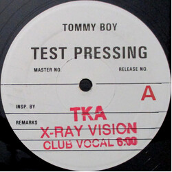 TKA X-Ray Vision USED VINYL 12INCH SINGLE TEST PRESSING