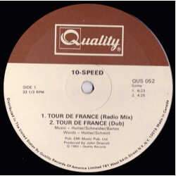 10 Speed Tour De France USED VINYL 12INCH 33 S RPM