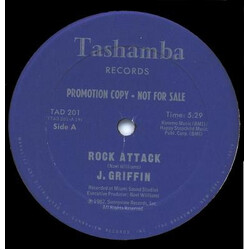 J. Griffin Rock Attack VINYL 12" USED