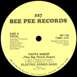 Electric Power Band Pappa Smerf (The Big Throw Down) VINYL 12" USED