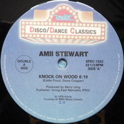 Amii Stewart / Pattie Brooks Knock On Wood / After Dark USED VINYL 12INCH 33 S RPM