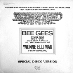Bee Gees / Yvonne Elliman Saturday Night Fever (Special Disco Version) USED VINYL 12INCH 33 S RPM PROMO STEREO