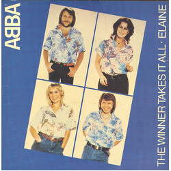 ABBA The Winner Takes It All / Elaine USED VINYL 7INCH 45 RPM SINGLE