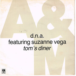 DNA / Suzanne Vega Tom's Diner USED VINYL 7INCH 45 RPM SINGLE