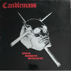Candlemass Epicus Doomicus Metallicus Vinyl LP USED