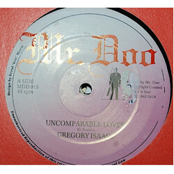 Gregory Isaacs Uncomparable Lover Vinyl 12" USED