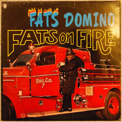 Fats Domino Fats On Fire Vinyl LP USED