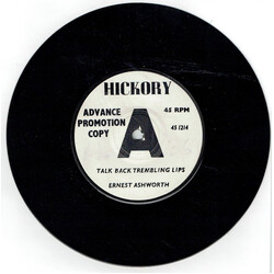Ernie Ashworth Talk Back Trembling Lips USED VINYL 7INCH 45 RPM PROMO