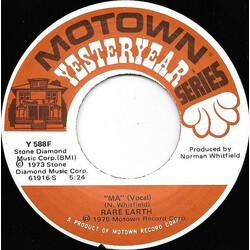 Rare Earth Ma USED VINYL 7INCH 45 RPM SINGLE