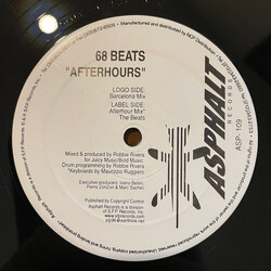 68 Beats Afterhours USED VINYL 12INCH
