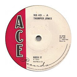 Thumper Jones Rock It USED VINYL 7INCH 45 RPM SINGLE